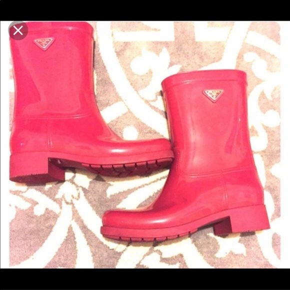 Prada Shoes - 100% AUTH PRADA rainboots